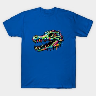 Croc skullourful T-Shirt
